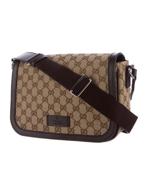 gucci gg canvas crossbody bag|gucci accessory collection crossbody.